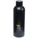 Thermosfles Cycle Works Wielrenner Heet & Koud RVS - Zwart -, Ophalen of Verzenden, Nieuw
