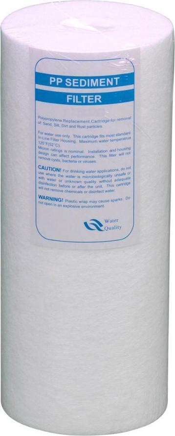 PP - Polypropyleen filter patroon 10inch/25cm - 1micron beschikbaar voor biedingen