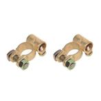 ProPlus Accupoolklemmen set - messing - staal - 35-50 mm².., Auto-onderdelen, Accu's en Toebehoren, Ophalen of Verzenden, Nieuw