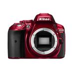 Nikon D5300 DSLR Body Rood - Tweedehands, Verzenden, Gebruikt, Spiegelreflex, Nikon