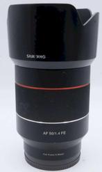 Samyang 50mm 1.4 Sony FE OCC, Ophalen of Verzenden, Gebruikt