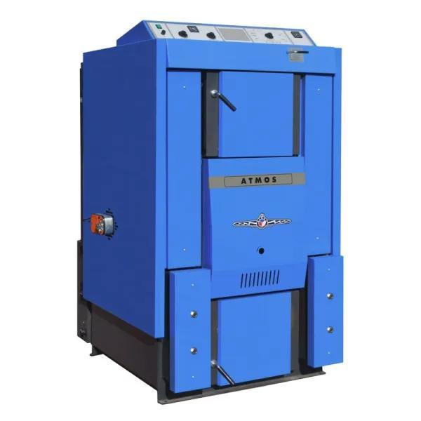 Atmos 150kw houtvergasser van €13500 nu voor €12500, Huis en Inrichting, Kachels, Houtkachel, Vrijstaand, Nieuw, Hout