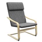 TRUUSK Relaxstoel met Hoofdkussen - Schommelstoel - Eetkamer, Verzenden