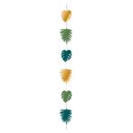 Hangdecoratie Palmbladeren 1,3m 4st, Verzenden, Nieuw