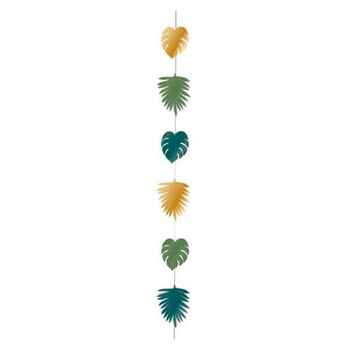 Hangdecoratie Palmbladeren 1,3m 4st, Hobby en Vrije tijd, Feestartikelen, Nieuw, Verzenden