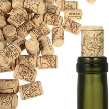 Ruhhy Natuurlijke wijnkurken – 100 stuks – Duurzaam kurk beschikbaar voor biedingen