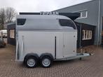 Sirius | S75 met Zadelkamer | Alu/Grijs | 2 paards, Dieren en Toebehoren, Ophalen, Nieuw, Aluminium, 2-paards trailer