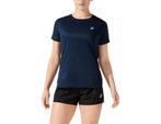 Asics - Core Short Sleeve Top - Blauw T-shirt dames - L, Nieuw