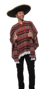 Mexicaanse Poncho Geweven, Verzenden, Nieuw