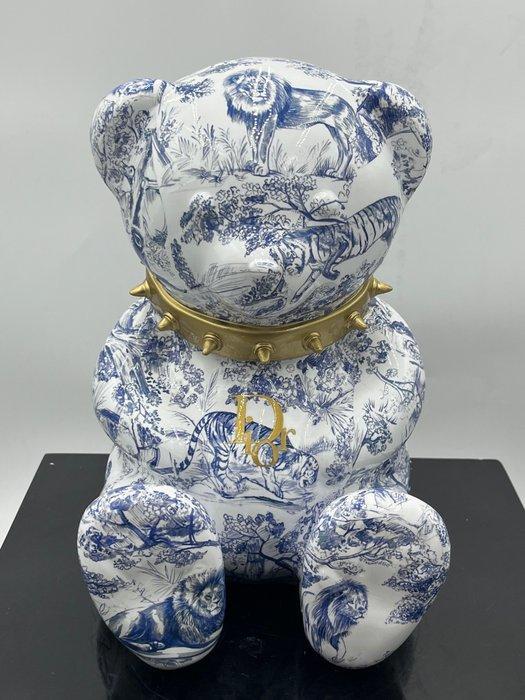 Naor - Bear Dior pop art, Antiek en Kunst, Kunst | Designobjecten