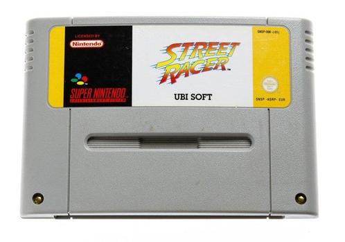 Street Racer [Super Nintendo], Spelcomputers en Games, Games | Nintendo Super NES, Zo goed als nieuw, Ophalen of Verzenden