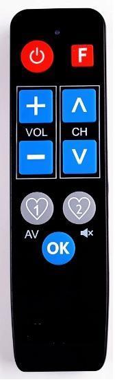 Senioren /ouderen afstandsbediening nodig?, Audio, Tv en Foto, Afstandsbedieningen, Universeel, Nieuw, Receiver of Versterker
