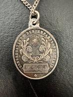 Zilver - Halsketting, Antiek en Kunst
