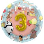 Helium Ballon Dieren Cijfers 3D 56cm, Verzenden, Nieuw