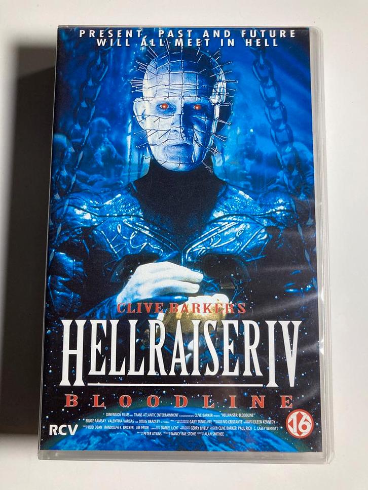 HELLRAISER 4 BLOODLINE (VHS), Cd's en Dvd's, VHS | Film, Gebruikt, Verzenden