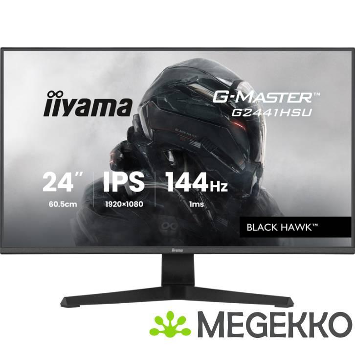 Iiyama G-Master G2441HSU-B1 24  Full HD IPS 144Hz Gaming, Computers en Software, Monitoren, Nieuw, Verzenden