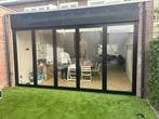 Super prijzen voor harmonica deur 4300 x 2500 hoog zwart, Doe-het-zelf en Verbouw, Ophalen, 225 cm of meer, Overige typen, Inclusief glas