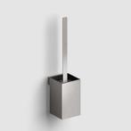 Toiletborstelgarnituur Clou Fold 35,3 x 8 cm Geborsteld RVS, Ophalen of Verzenden, Nieuw, Chroom, Bad