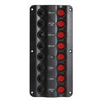 Talamex Schakelpaneel Wave 12V 8 schakelaars, Ophalen of Verzenden, Nieuw