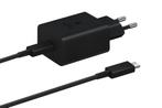 Samsung USB-C Adapter 45W Met Kabel - EP-T4510X - Zwart, Verzenden, Nieuw