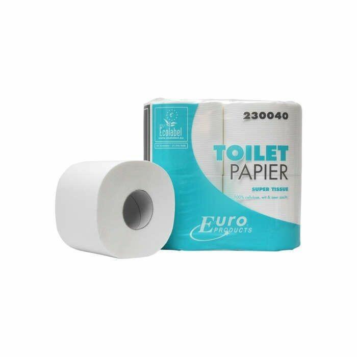 Toiletpaper 400 vellen 40 rollen 2 laags, ECO label, Diversen, Verpleegmiddelen, Nieuw, Verzenden