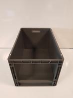 60x40x34 Grijpbak, donkergrijs, PP, vlakke bodem, nieuw -, Doe-het-zelf en Verbouw, Kratten en Dozen, 40 tot 60 cm, 50 tot 75 cm