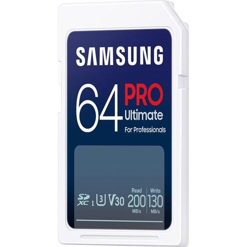 Samsung PRO Ultimate - SD Kaart - Geheugenkaart Camera - 200, Hobby en Vrije tijd, Overige Hobby en Vrije tijd, Zo goed als nieuw