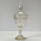 Gemberpot - Bonbonnière / Drageoir / Ginger coupe - Kristal, Antiek en Kunst, Antiek | Glas en Kristal