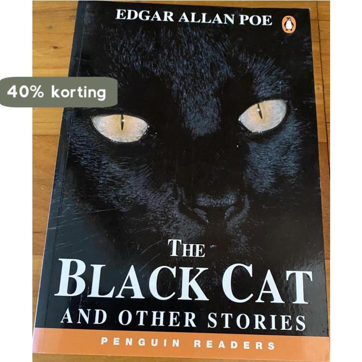 Penguin readers level 3 Edgar Allan Poe The black cat, Boeken, Taal | Engels, Gelezen, Verzenden