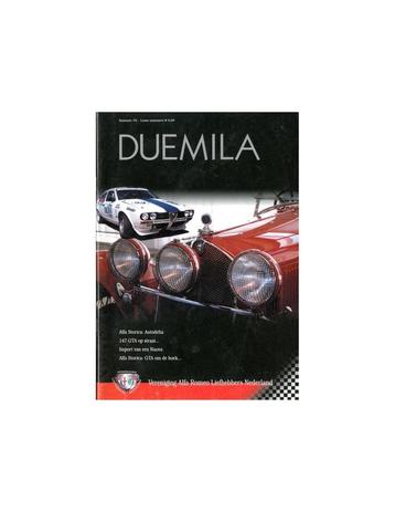 2003 ALFA ROMEO CLUB DUEMILA MAGAZINE 70 NEDERLANDS beschikbaar voor biedingen