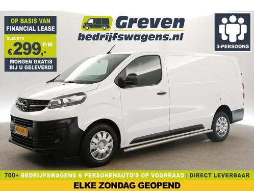 Opel Vivaro 1.5 CDTI L3H1 Airco Cruise Carplay Camera €299pm, Auto's, Bestelauto's, Handgeschakeld, Diesel, Wit, Opel, Verzenden