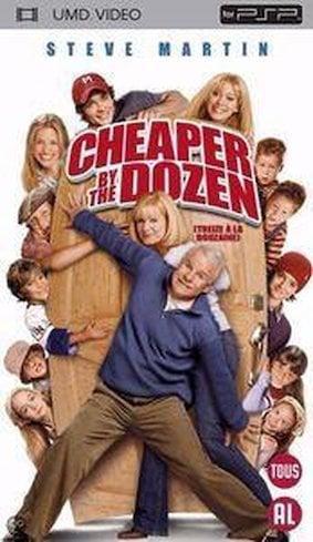 Cheaper by the Dozen (UMD Video) (PSP Games), Spelcomputers en Games, Games | Sony PlayStation Portable, Zo goed als nieuw, Ophalen of Verzenden