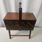 Kist - Uitvouwbare naaikist - Hout