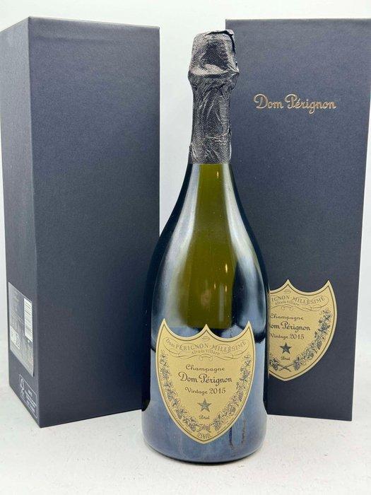 2015 Dom Pérignon - Champagne Brut - 1 Fles (0,75 liter), Verzamelen, Wijnen