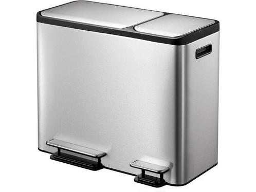 EKO - EcoCasa Recycler pedaalemmer 15+15+15 liter -, Huis en Inrichting, Woonaccessoires | Overige, Zo goed als nieuw, Verzenden