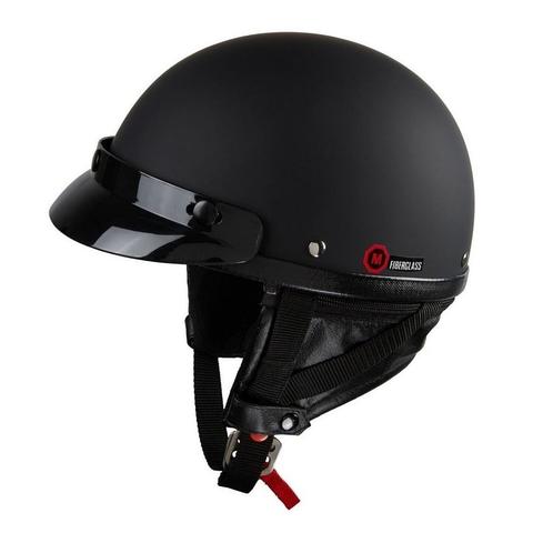Redbike RB-520 pothelm mat zwart, Motoren, Kleding | Motorhelmen, Nieuw met kaartje, Verzenden
