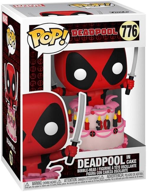 Funko Pop! - Deadpool In Cake #776 | Funko - Hobby Artikelen, Verzamelen, Poppetjes en Figuurtjes, Nieuw, Verzenden