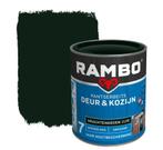 Rambo Pantserbeits Deur & Kozijn Dekkend Grachtengroen |, Doe-het-zelf en Verbouw, Verf, Beits en Lak, Verzenden, Nieuw, Beits