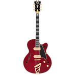 D'Angelico Excel 59 Trans Cherry semi-akoestische gitaar met, Verzenden, Nieuw