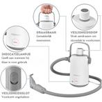 Costway Handstoomreiniger 1000 W – 300 ml Waterreservoir –, Witgoed en Apparatuur, Stoomapparaten, Ophalen of Verzenden, Nieuw