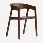 *WOONWINKEL* Walnoot Eetkamerstoel, Verzenden, Nieuw, Bruin, Hout