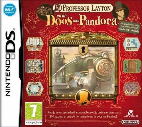 Professor Layton en de Doos van Pandora [Nintendo DS], Spelcomputers en Games, Games | Nintendo DS, Zo goed als nieuw, Ophalen of Verzenden