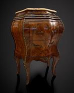 Ladekast - Brons, Marmer, Grote nachtkastje - Zeldzame