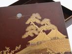 Doos - Kinsunago Shikishi Board Opbergdoos – Herfstlandschap, Antiek en Kunst