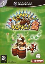 Gamecube Donkey Konga 2, Spelcomputers en Games, Games | Nintendo GameCube, Verzenden, Zo goed als nieuw