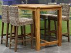 Rita barset 135x80xH105 cm 5-delig teak, Tuin en Terras, Tuinsets en Loungesets, Ophalen of Verzenden, Nieuw