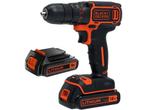 BLACK+DECKER BDCDC18B-QW Accuboormachine - 18V - Incl. lader, Verzenden, Zo goed als nieuw