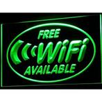 WIFI neon bord lamp LED cafe verlichting reclame lichtbak *g, Verzamelen, Verzenden, Nieuw
