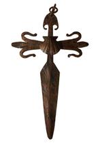 Oud Jakobs-kruis van de Camino de Santiago - 22 cm -