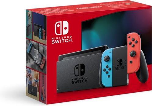 Nintendo Switch Console - Blauw Rood 32GB, Spelcomputers en Games, Spelcomputers | Overige, Verzenden